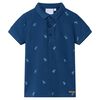 vidaXL Tricou polo pentru copii, albastru &icirc;nchis, 140