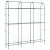 vidaXL Spalier grădină plante cățărătoare cadru U 181x31x182,5 cm oțel