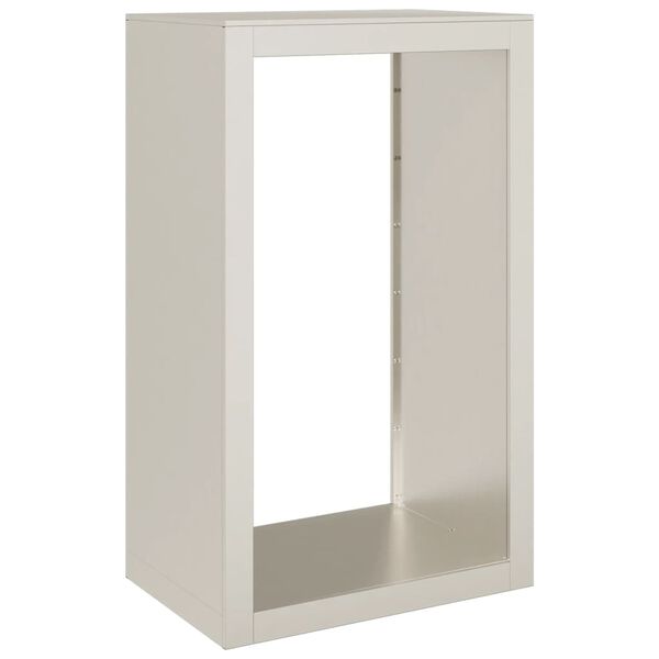 vidaXL Suport pentru lemne de foc 60x40x100 cm Oțel pentru intemperii