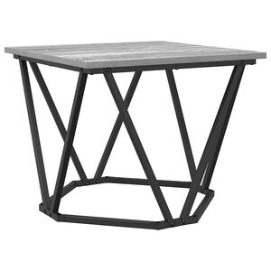 vidaXL Masă de cafea 3 buc. Gri Sonoma 50 x 50 x 40 cm