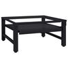 vidaXL Suport pentru mașina de spălat Negru 62 x 60,5 x 32,5 cm Oțel