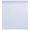 vidaXL Folie fereastră, statică/mată, alb, 45x2000cm, PVC
