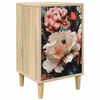 vidaXL Dulap de noapte BORNE Stejar Sonoma 36 x 33 x 60 cm