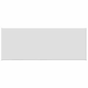 vidaXL Prag de fereastră Alb 80 x 30 x 4,5 cm PVC
