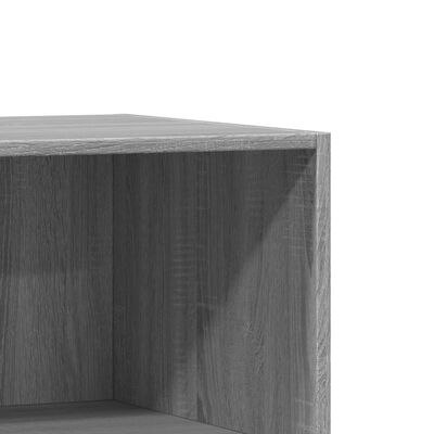 vidaXL Dulap, gri sonoma, 77x48x102 cm, lemn prelucrat