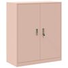 vidaXL Dulap de depozitare Roz 90 x 40 x 105 cm Oțel