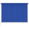 vidaXL Jaluzea rulantă de exterior 205 (l) x 140 (&icirc;) cm, albastru, HDPE