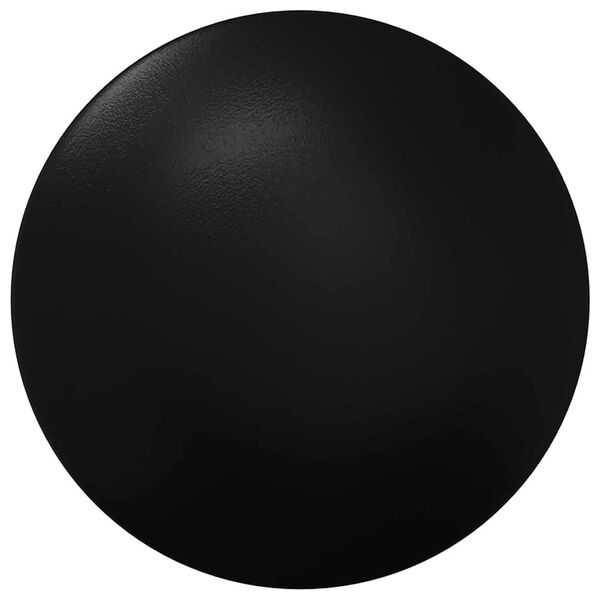 vidaXL Capsule pentru masa de fotbal 10 pcs Negru 1,9 x 1,9 x 1,6 cm