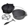 vidaXL Cuptor olandez 5,6 L, cu accesorii