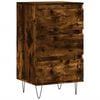 vidaXL Dulap, stejar afumat, 40x35x70 cm, lemn prelucrat