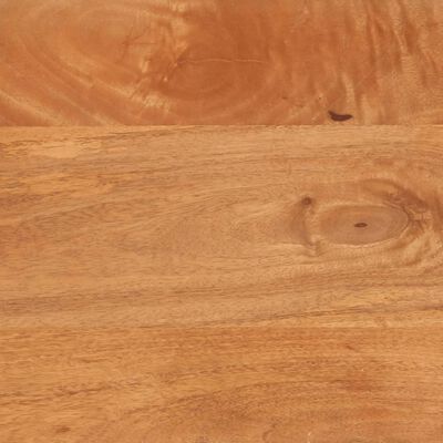 vidaXL Dulapuri lateral, 2 buc., maro/negru, 60x33,5x75 cm, lemn mango