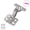vidaXL Hinge 254 pcs Nichel 85 x 52,5 x 9,5 mm Fier