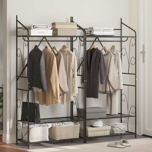 vidaXL Dulap Deschis Simplu 2 pcs 78 x 36 x 158 cm