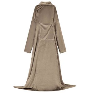 vidaXL Hanorac pătură Culoare Cămilă Flanelă