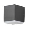 KONSTSMIDE Lampă de perete cu LED "Monza" gri &icirc;nchis, 1x6 W
