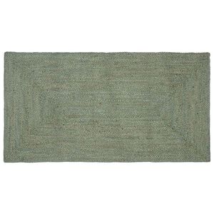 vidaXL Covoare de zonă Dreptunghiular Verde măsliniu 60 x 110 cm Iută