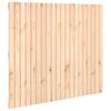 vidaXL Tăblie de pat pentru perete, 127,5x3x110 cm, lemn masiv de pin