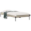 vidaXL Cadru de pat Stejar Sonoma 80 x 200 cm Lemn prelucrat