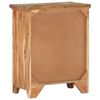 vidaXL Dulap, 60 x 33 x 75 cm, lemn masiv de acacia/lemn reciclat