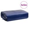 vidaXL Prelată, albastru, 3x5 m, 650 g/m&sup2;