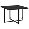 vidaXL Set mobilier de grădină cu perne, 9 piese, negru, poliratan