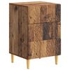 vidaXL Noptieră Lemn vechi 43 x 39,5 x 66,5 cm Lemn prelucrat