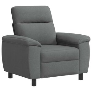 vidaXL Canapea Gri &icirc;nchis 95 x 90 x 95 cm Țesătură