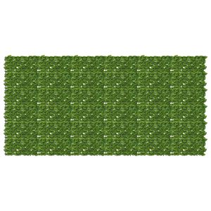 vidaXL Ecran de balcon cu frunze Verde și galben 300 x 150 cm