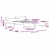 vidaXL Cadru de pat Maro ceruit 160 x 200 cm Lemn masiv de pin
