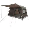 vidaXL Cort de Familie Culoare Maro Gri 380 x 260 x 190 cm Poliester