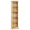 vidaXL Bibliotecă &bdquo;Corona&rdquo;, 46x20x170 cm, lemn masiv de pin