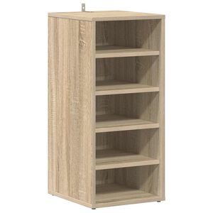 vidaXL Pantofar, stejar sonoma, 31,5x35x90 cm, PAL