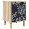 vidaXL Dulap de noapte DOKKUM Stejar Sonoma 36 x 33 x 50 cm