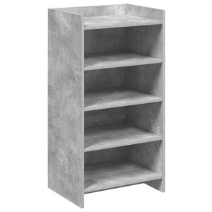 vidaXL Dulap pentru pantofi Gri Beton 48 x 36 x 92 cm Lemn prelucrat
