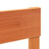 vidaXL Cadru de pat fără saltea, maro ceruit 150x200 cm lemn masiv pin