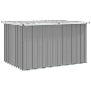 vidaXL Ladă de depozitare pentru grădină, gri, 149x99x93 cm