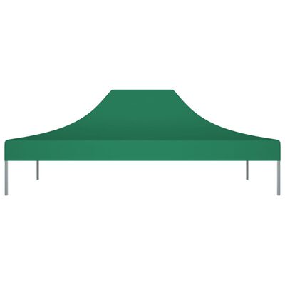 vidaXL Acoperiș pentru cort de petrecere, verde, 4 x 3 m, 270 g/m²