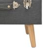 vidaXL Taburete cu depozitare, 3 buc., gri închis, material textil