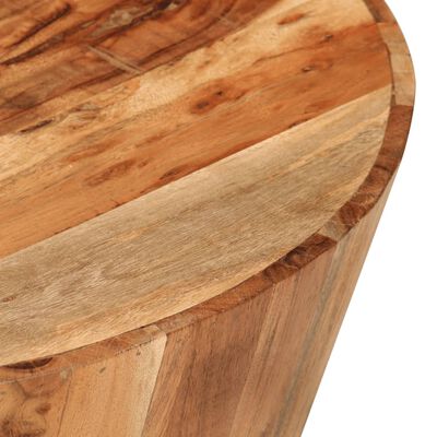vidaXL Măsuță de cafea, Ø52x30 cm, lemn masiv de acacia