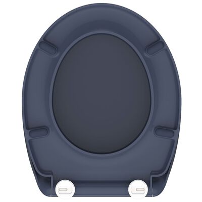SCHÜTTE Scaun de toaletă cu închidere silențioasă ANTHRAZIT, duroplast