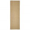vidaXL Covor din sisal pentru ansamblu de zg&acirc;riat, 66x200 cm
