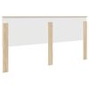 vidaXL Tăblie cap cu headboard Stejar Sonoma 200 cm Lemn compozit