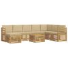 vidaXL Seturi de canapele Lemn Solid de Acacia