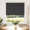 vidaXL Jaluzea cu role opace negru 115x150 cm Lățime material 110,7 cm