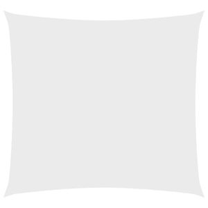 vidaXL Parasolar, alb, 6x6 m, țesătură oxford, pătrat