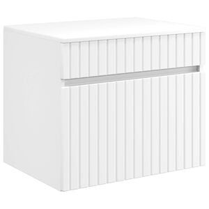 vidaXL Dulap Bathroom Montat pe Perete Alb 59 x 44,5 x 50 cm