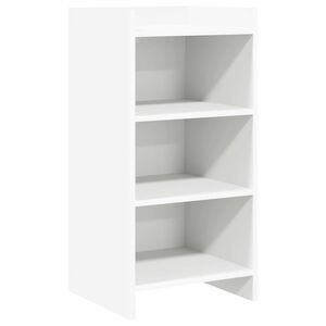 vidaXL Bufet Alb 40 x 36 x 80 cm Lemn prelucrat