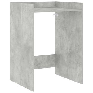 vidaXL Dulap pentru mașina de spălat Beton 67,5 x 62 x 97 cm