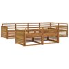 vidaXL Set de canapele de exterior 7 pcs natural