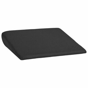 vidaXL Pernă pentru șezut Negru 39 x 38 x 8,5 cm Spumă PU
